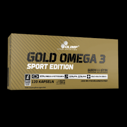 Olimp Gold Omega 3 Sport Edition 120 Kapseln Angebot kostenlos vergleichen bei topsport24.com.