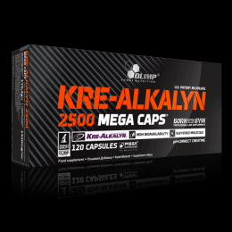 Olimp Kre-Alkalyn 2500 Mega Caps - 4400mg - Kreatin - 120 Kapseln