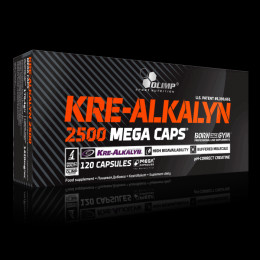 Olimp Kre-Alkalyn 2500 Mega Caps - 4400mg - Kreatin - 120 Kapseln Angebot kostenlos vergleichen bei topsport24.com.