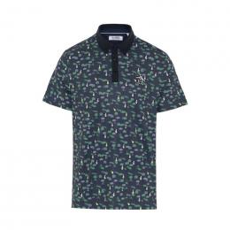 Original Penguin Golf SS Peten the Course Polo Herren | black iris XXL