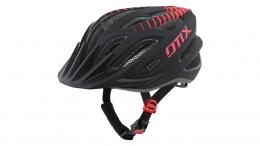 Otix CX 2.0 City Helm Unisex BLACK-RED MATT 53-58CM