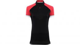 Otix Sanae Radtrikot kurzarm Damen BLACK-GERANIUM-WHITE 40