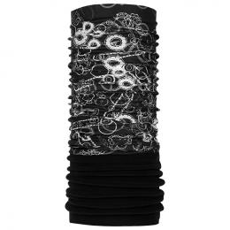 P.A.C. Multifunktionstuch Recycling Fleece Bicicleta, für Herren, Fahrradbekleid