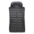 Padded 3M Thinsulate Zip Hood Vest