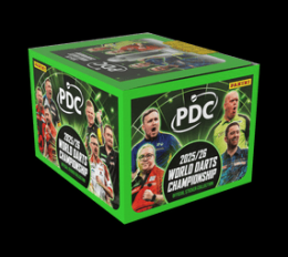 Panini PDC World Darts Championship 2025/26 - Stickerbox mit 65 Tüten