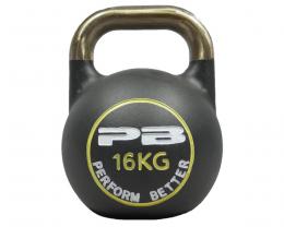 PB Competition Kettlebells - Schwarz/Gelb 16 kg