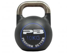 PB Competition Kettlebells - Schwarz/Hellblau 10 kg