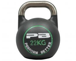 PB Competition Kettlebells - Schwarz/Hellgrün 22 kg