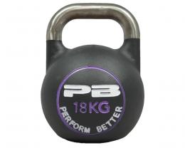 PB Competition Kettlebells - Schwarz/Helllila 18 kg