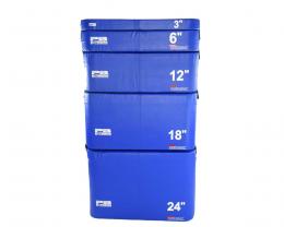 PB Extreme Soft Plyo Box blau - 3er Set (15/30/45 cm)