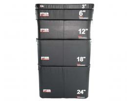 PB Extreme Soft Plyo Box schwarz - 3er Set (15/30/45 cm)