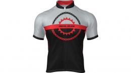 Pearl Izumi Select Escape LTD Jrsy CHAIN RING BLACK/TORCH RED XXL