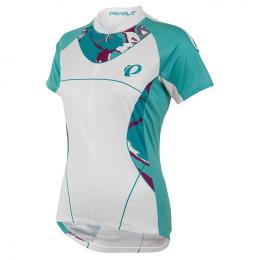 PEARL IZUMI Select LTD Scuba Floral White Damentrikot, Größe L, Radtrikot, Fahrr