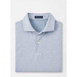 Peter Millar Albatross Cotton-Blend Pique Polo Edwin Spread Herren | vintage indigo S