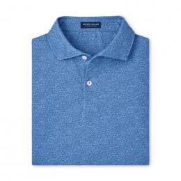 Peter Millar RADIO STAR Performance Jersey Polo Edwin Spread Herren | brook blue XL
