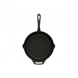 Petromax Grill-/Feuerpfanne gp30-t - mit Stiel - D: 30cm - Gusspfan...