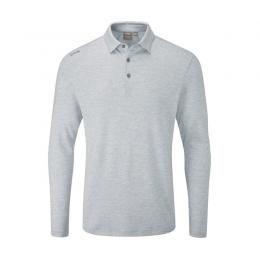 Ping Angus LS Poloshirt Herren | asphalt multi S