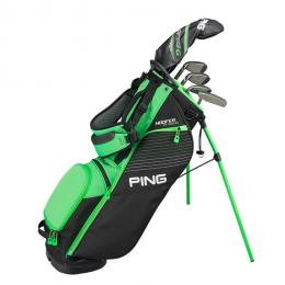 Ping Prodi G Jugend-Komplettset 57-63'' Graphitschaft - Fairway,Hybrid,Eisen:6-9, PW, 52°, 56° mit Stand-Bag