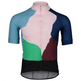 POC Essential Road Print Kurzarmtrikot, für Herren, Größe 2XL, Fahrradtrikot, Ra