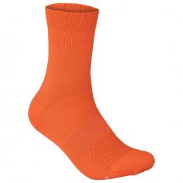 POC Radsocken Fluo Mid, für Herren, Größe L, Rennradsocken, MTB Bekleidung