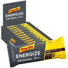 POWERBAR Energize Original Cookies&Cream 25 Stck. Riegel, Energie Riegel, Sportl