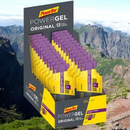 PowerBar GEL 24 Tütchen a 41g Black Currant + Koffein