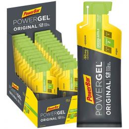 POWERBAR Powergel Original Green Apple 24 Stck./K., Energie Gel, Sportlernahrung