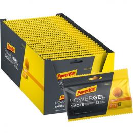 POWERBAR Powergel Shots Orange 24 Stck./Karton, Energie Gel, Sportlernahrung