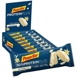 POWERBAR Protein Plus Vanille-Coconut 15 Stck./K. Riegel, Energie Riegel, Sportl