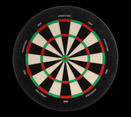 Precise 180 Endorphine Steeldartboard ohne Nummernring