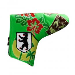 PRG Blade Putter Headcover Hawaii grün 'Berliner Bär Stick'