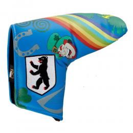 PRG Blade Putter Headcover Lucky Charm blau 'Berliner Bär Stick'