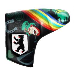 PRG Blade Putter Headcover Lucky Charm schwarz 'Berliner Bär Stick'