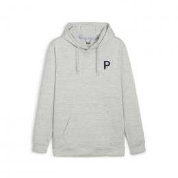 PUMA Cloudspun Patch Hoodie Herren | gray M