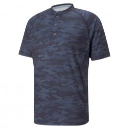 Puma EGW Cloudspun Mat Henley Herren | blau M