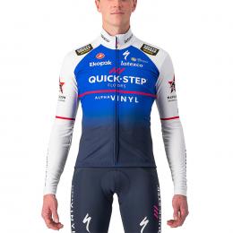 QUICK-STEP ALPHA VINYL 2022 Langarmtrikot, für Herren, Größe 2XL, Radshirt, Radk