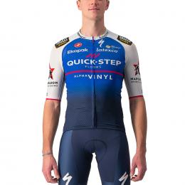 QUICK-STEP ALPHA VINYL Climber's 3.1 22 Kurzarmtrikot, für Herren, Größe M, Fahr
