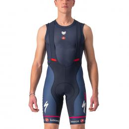 QUICK-STEP ALPHA VINYL Competizione 22 kurze Trägerhose, für Herren, Größe S, Ra
