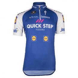 QUICK - STEP FLOORS 2017 Kurzarmtrikot, für Herren, Größe 2XL, Radshirt, Radklei