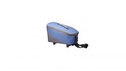 Racktime Talis Trunk Bag Eco BERRY BLUE | STONE GREY