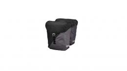 Racktime Vida Doppeltasche CARBON BLACK | STONE GREY