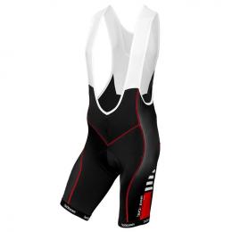 Radlerhose, BOBTEAM Performance Line III kurze Trägerhose, für Herren, Größe 2XL