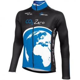 Radtrikot, BOBSTARS Langarmtrikot CO2Zero, für Herren, Größe XL, Fahrradbekleidu