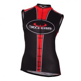 Radtrikot, BOBTEAM Infinity Damentrikot ärmellos, Größe L, Fahrradbekleidung