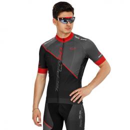 Radtrikot, BOBTEAM Kurzarmtrikot tecPro50, für Herren, Größe XL, Fahrradbekleidu