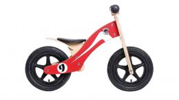 Rebel Kidz Wood Air 12 Zoll RETRO RACER ROT / WEISS