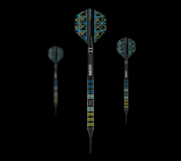 Red Dragon Dragonfly 95 Black Parallel Softdarts - 20g