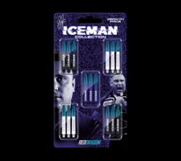 Red Dragon Gerwyn Price Iceman Shaft Collection Medium