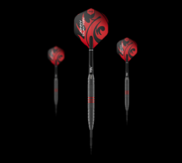 Red Dragon Jonny Clayton Core Brass Steeldarts - 21g