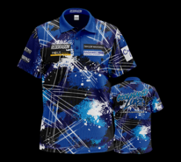 Red Dragon Luke Humphries World Champion Tour Polo Dartshirt